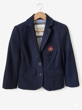 Vintage Y2K Abercrombie & Fitch Wool Blazer - Women’s Small - Shrunken Fit